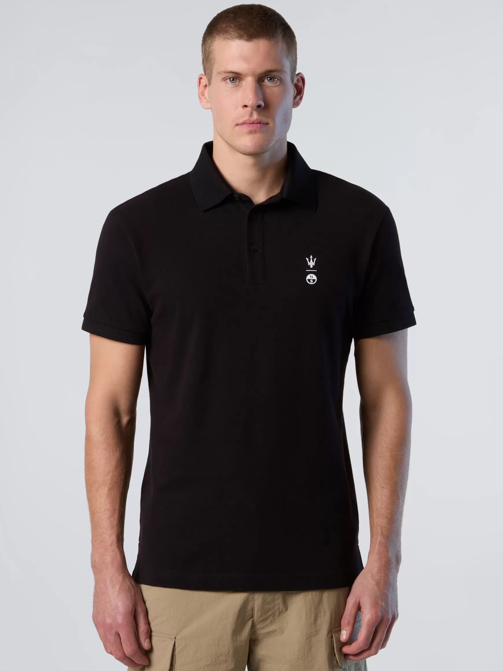 North Sails Polo con motivo a righe>Uomo Outlet
