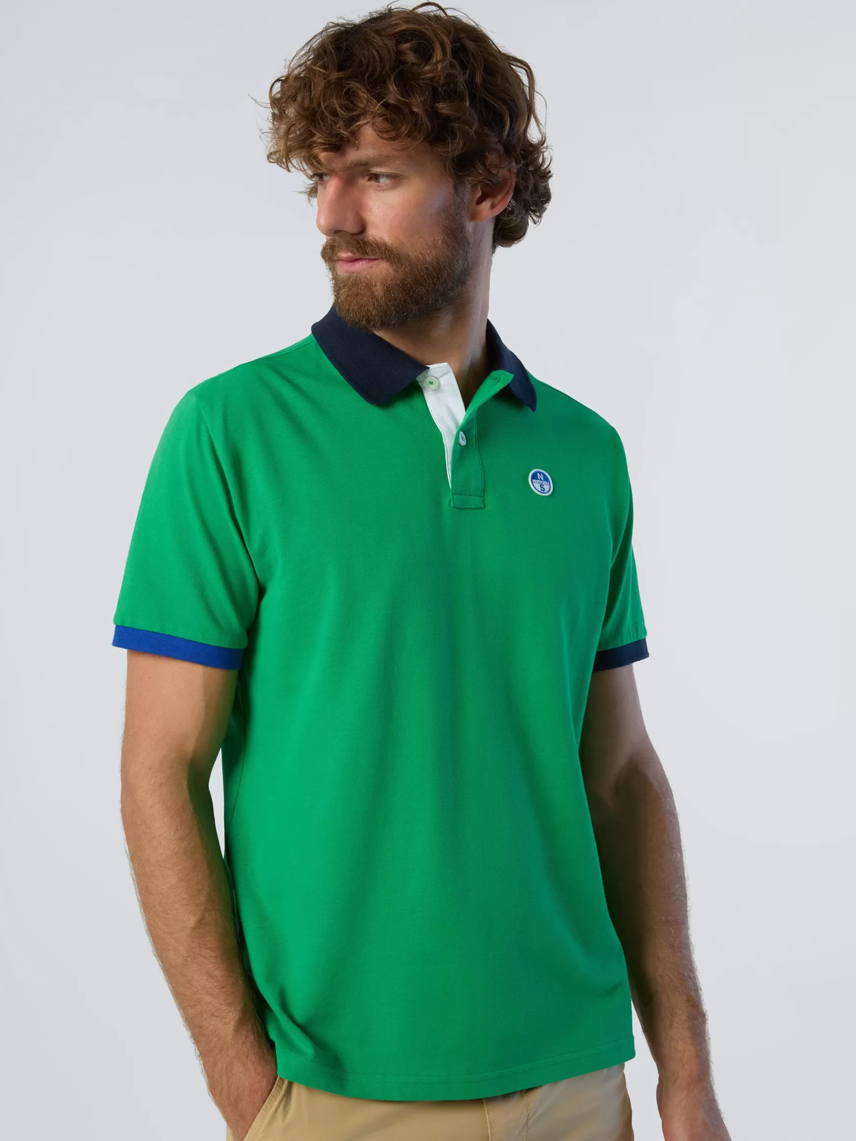 North Sails Polo in cotone organico>Uomo Outlet