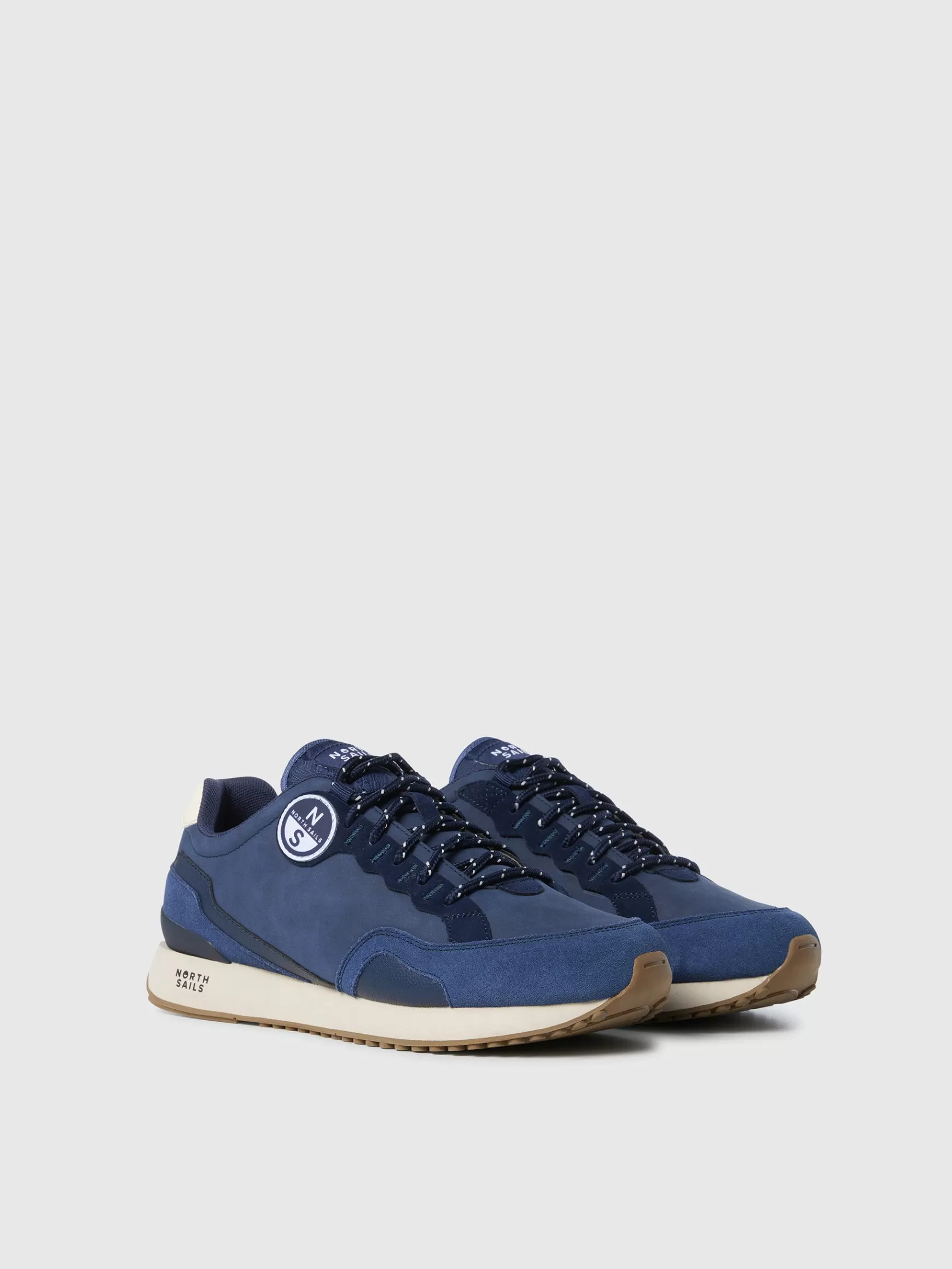 North Sails Sneaker with logo patch>Uomo Calzature
